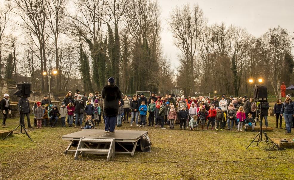 “Bij een vertelfestival zoals ‘Toen de dieren nog spraken’ gaat het niet alleen over die verhalen, maar ook over het samenkomen. Het delen." (sfeerbeeld editie 2018)