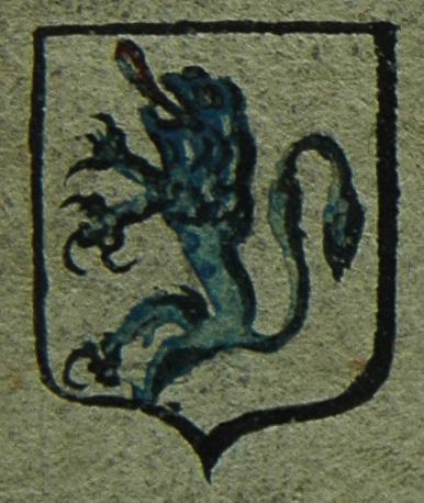 vermeend wapen van abt van Hulst (18de e.) (C) Grootseminarie Brugge