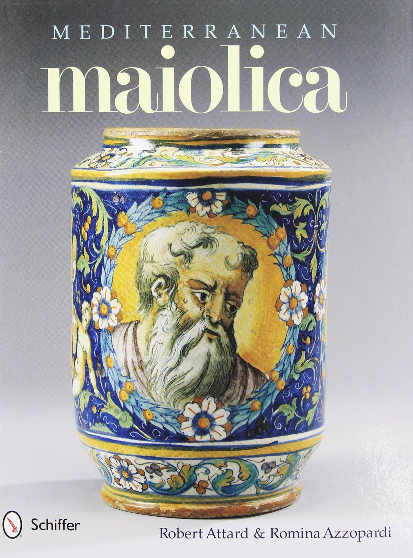Cover van het boek 'Mediterranean Maiolica' door Robbert Attard & Romina Azzopardi