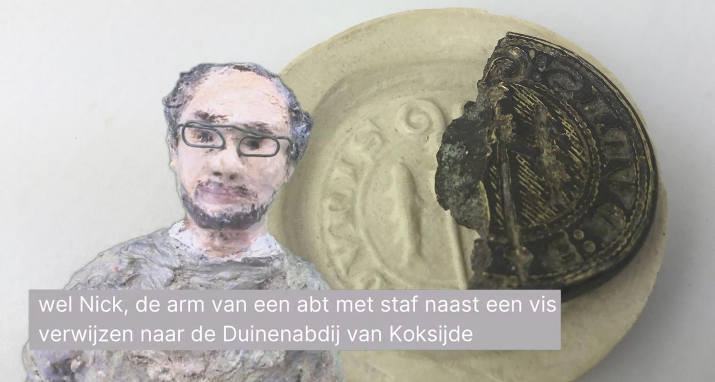 Ten Duinen Ontpopt - zegelstempel