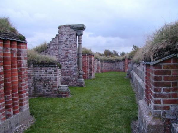 De ruïnes van Vitskøl in Denemarken (www.kulturarv.dk) 